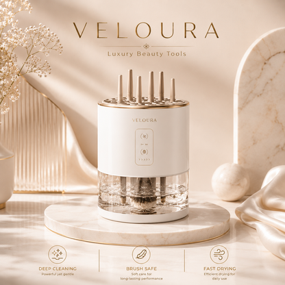 Veloura Electric Makeup Brush Cleaner