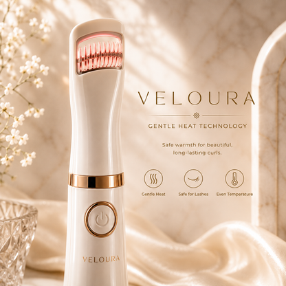 Premium heated lash curler